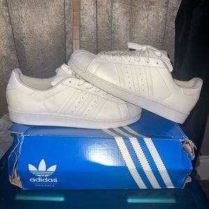 White adidas